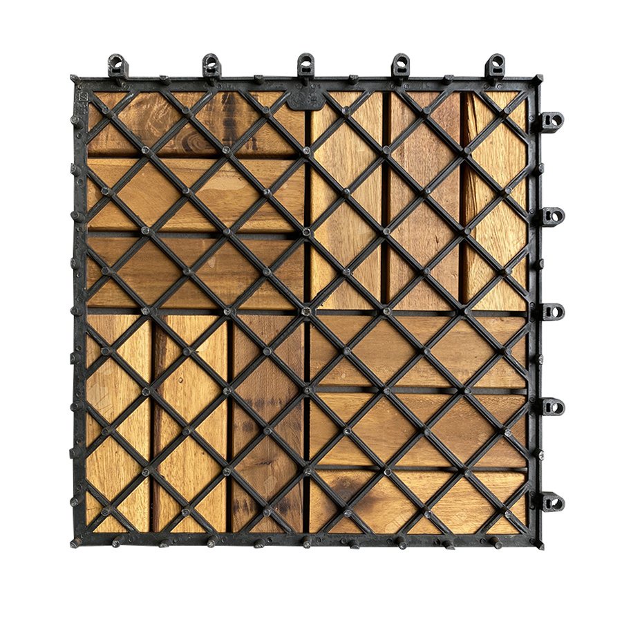 Vỉ Gỗ Lót Sàn CATLEZA 30x30x2.4 cm - 1 tấm