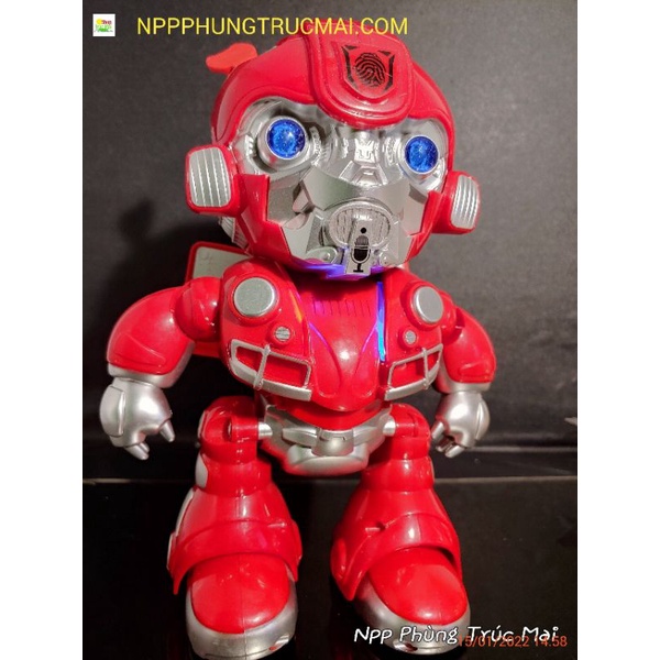 Robot điều khiển thông minh xoay di chuyển théo ý muốn nói nhại giọng, phát âm, phát nhạc có thể lập trình