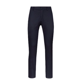 Quần kaki owen màu xanh navy đậm slim fit QKSL23631