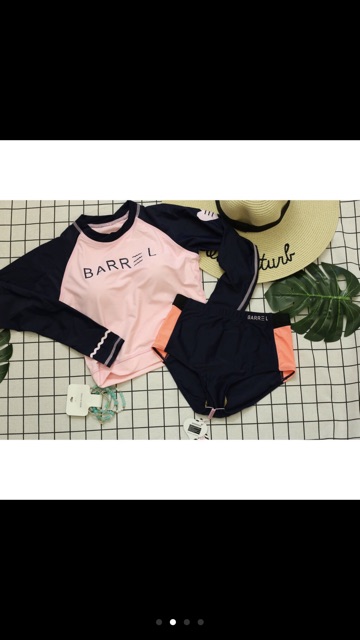 (Có sẵn) bikini dài tay, bộ bơi dài tay phong cách Hàn