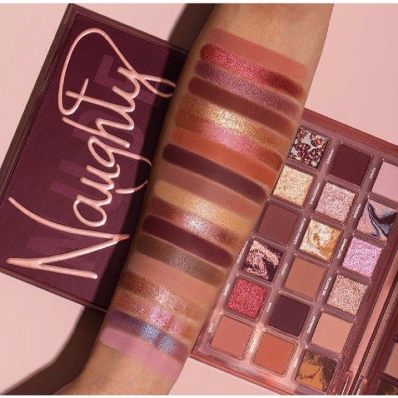 Bảng phấn mắt HUDA BEAUTY Naughty Nude Eyeshadow Palette [16,8g]