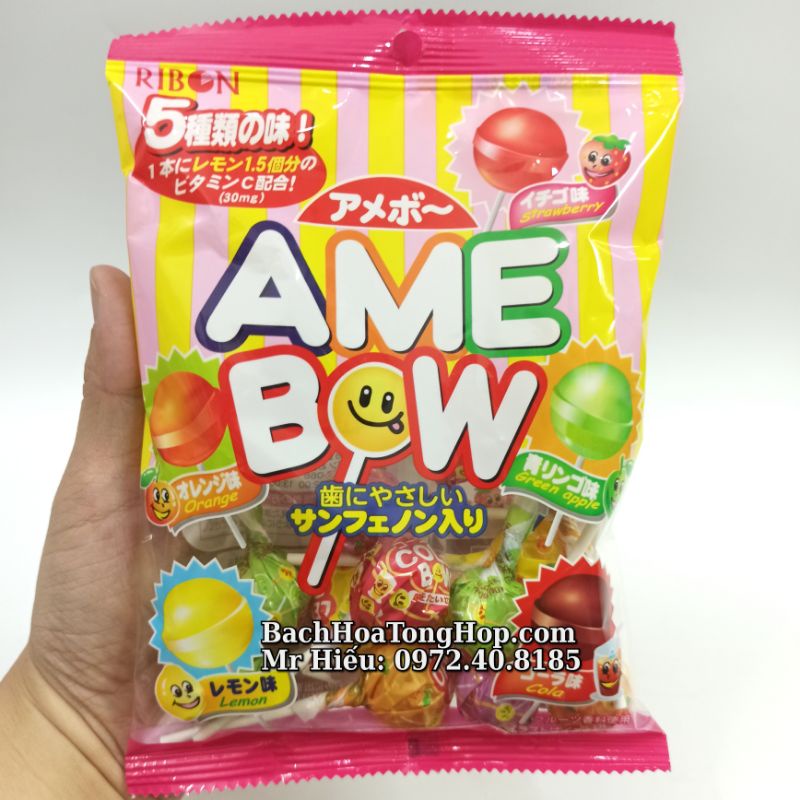 Kẹo mút Amebow Nhật Bản 120g