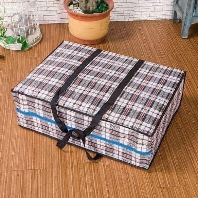 Combo 2 Túi Bạt Đựng Quần Áo, Chăn Màn Cỡ To