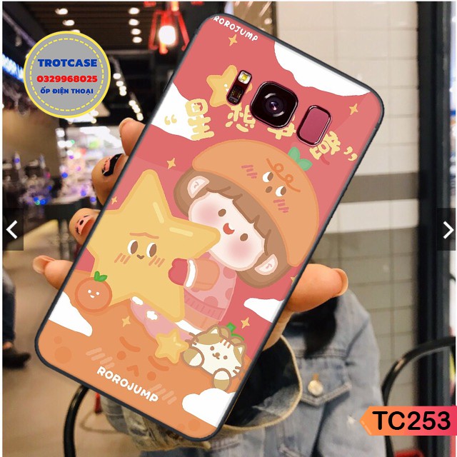 [ SAMSUNG ] Ốp lưng điện thoại Samsung S8 / S8 Plus - in hình Jum i like it và bé jum mo vũ trụ đẹp mắt