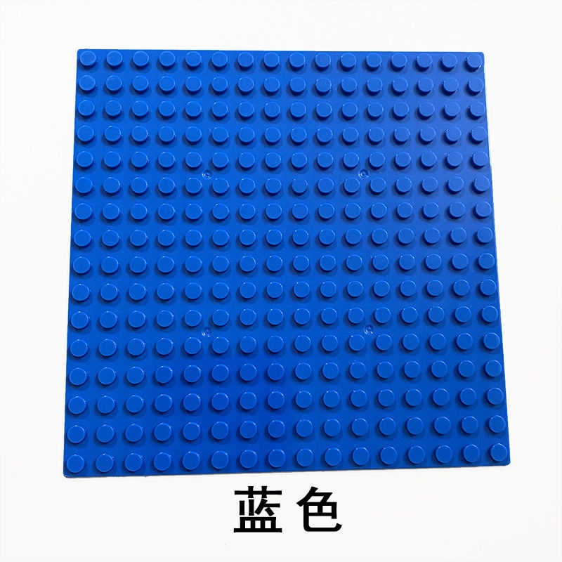Đế Xếp Hình Lego Kích Thước 16 * 16Cm Màu Trắng / Đen / Xanh Lá / Xám / Xanh Dương