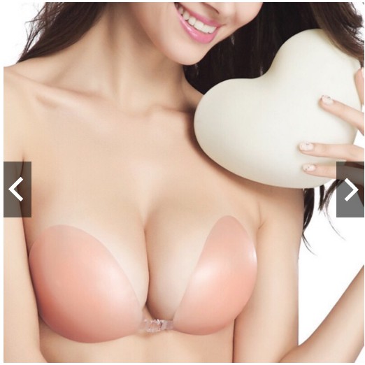 [Mã FASHIONT4WA2 giảm 10K đơn 50K] HÓT- Áo bra dán ngực silicon full hộp (kèm quai trong)