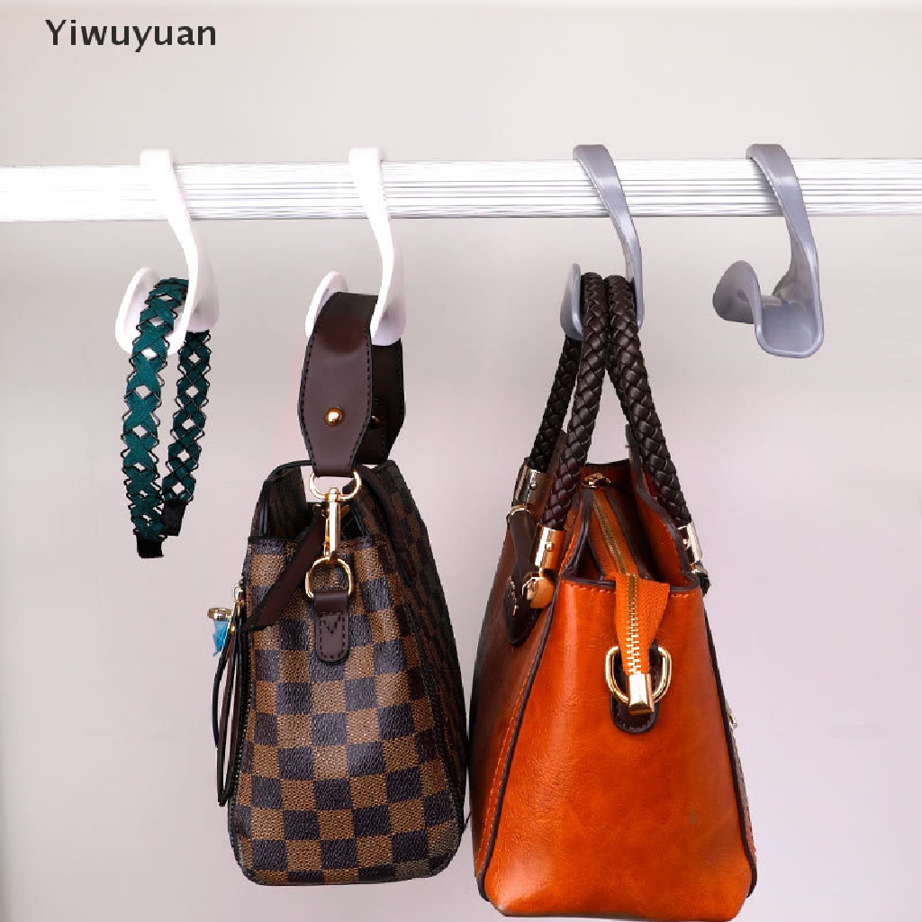 &lt; Yiwuyuan &gt; Móc Treo Túi Xách Tay Cầm Xách Tay Đa Năng Sắp Xếp Gọn Gàng Cho Tủ Quần Áo Sa