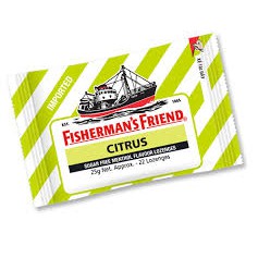 ✅ Kẹo cay con tàu Fisherman's Friend - Giữ hơi thở thơm tho, tỉnh táo, thông cổ, mát họng