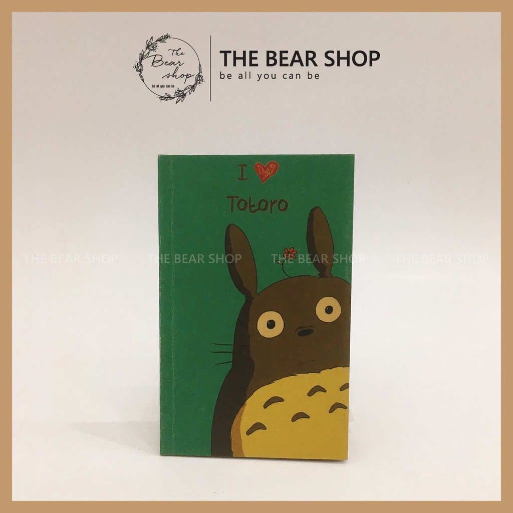 Combo sổ tay ghi chép handmade vintage giấy kraft - The Bear Shop