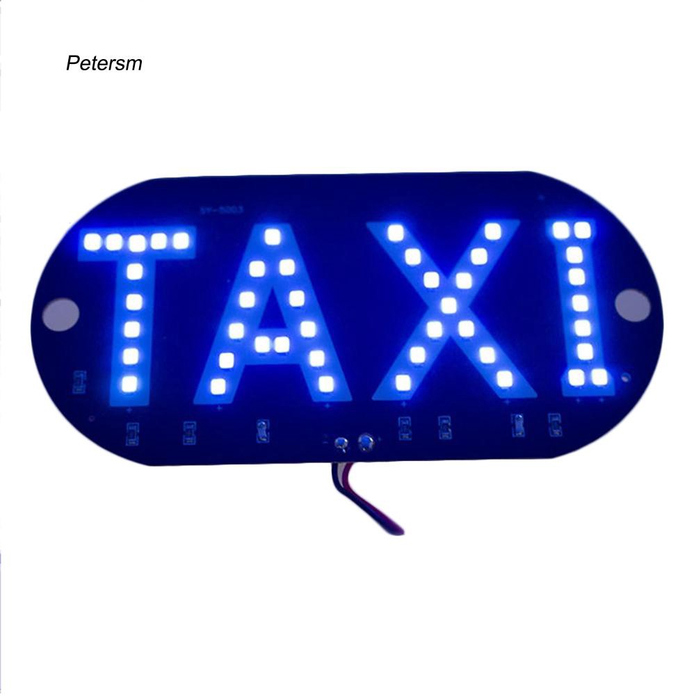 Bảng đèn LED Taxi báo tín hiệu hít kính chắn gió