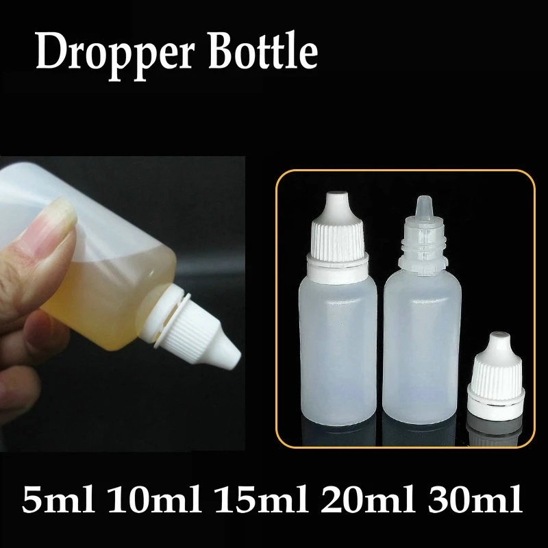 Chai nhựa trong suốt dạng bóp 5-120ml dùng để đựng gia vị/giấm