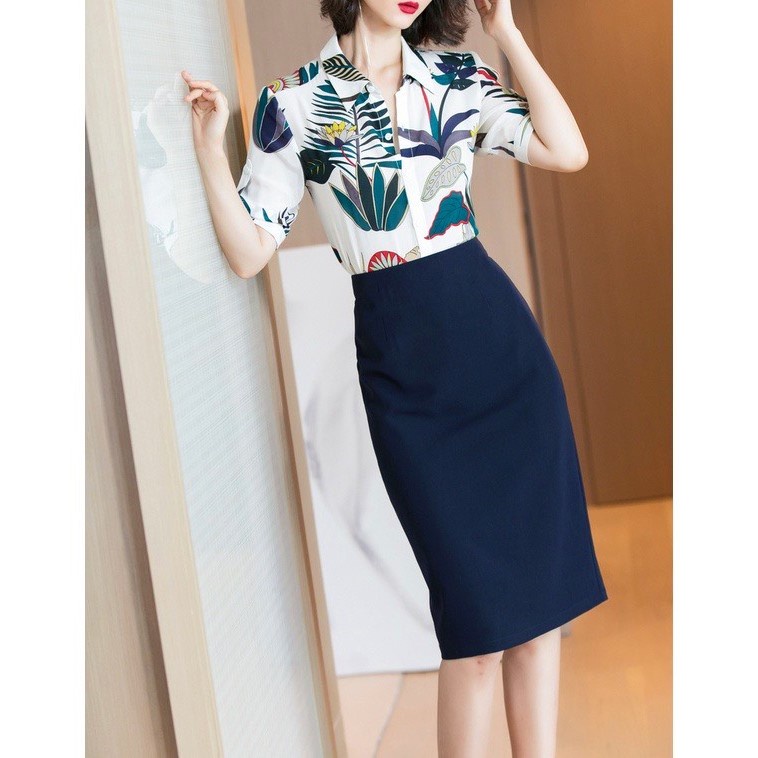 Chân Váy Công Sở Bút Chì CHIPY Dáng Dài Qua Gối Màu Nâu Lưng Cao Xẻ Sau Đẹp Kiểu Hàn Quốc Vintage Cá Tính MCV802 | BigBuy360 - bigbuy360.vn