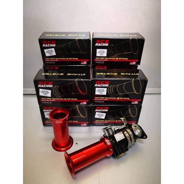 Co Gió SCK CNC - Loa Kèn SCK CNC Họng Xăng Nối Dài Gắn Lọc Trụ Tất Cả Dòng Xe