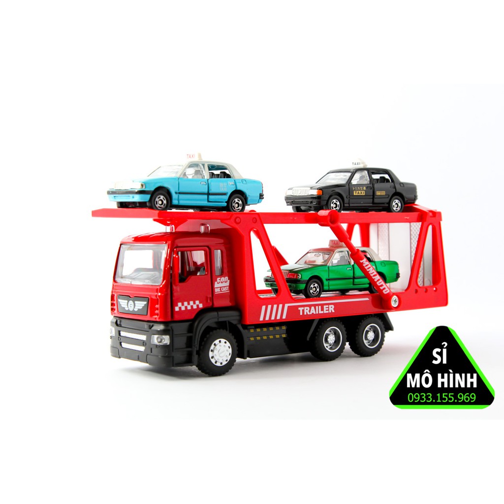 Mô hình xe container chuyên dụng chở xe