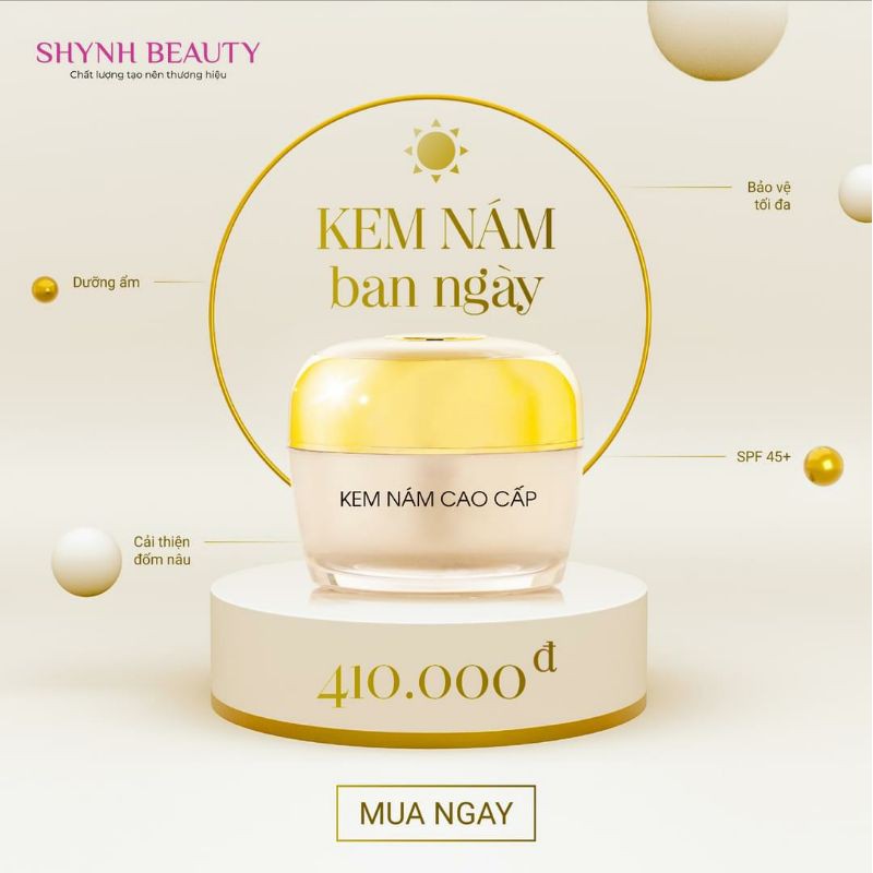 Kem Face Nám Cao Cấp Swhite Ban Ngày 25g - Hộp Màu Tím