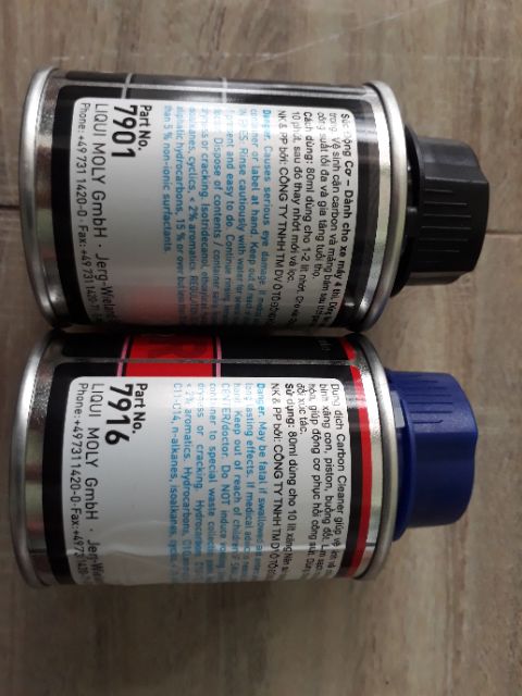 Bộ đôi dung dịch vệ sinh động cơ và vệ sinh hệ thống nhiên liệu Liqui Moly