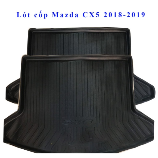 Lót cốp xe Mazda Cx5 2018-2021 nhựa dẻo, không thấm nước, không mùi