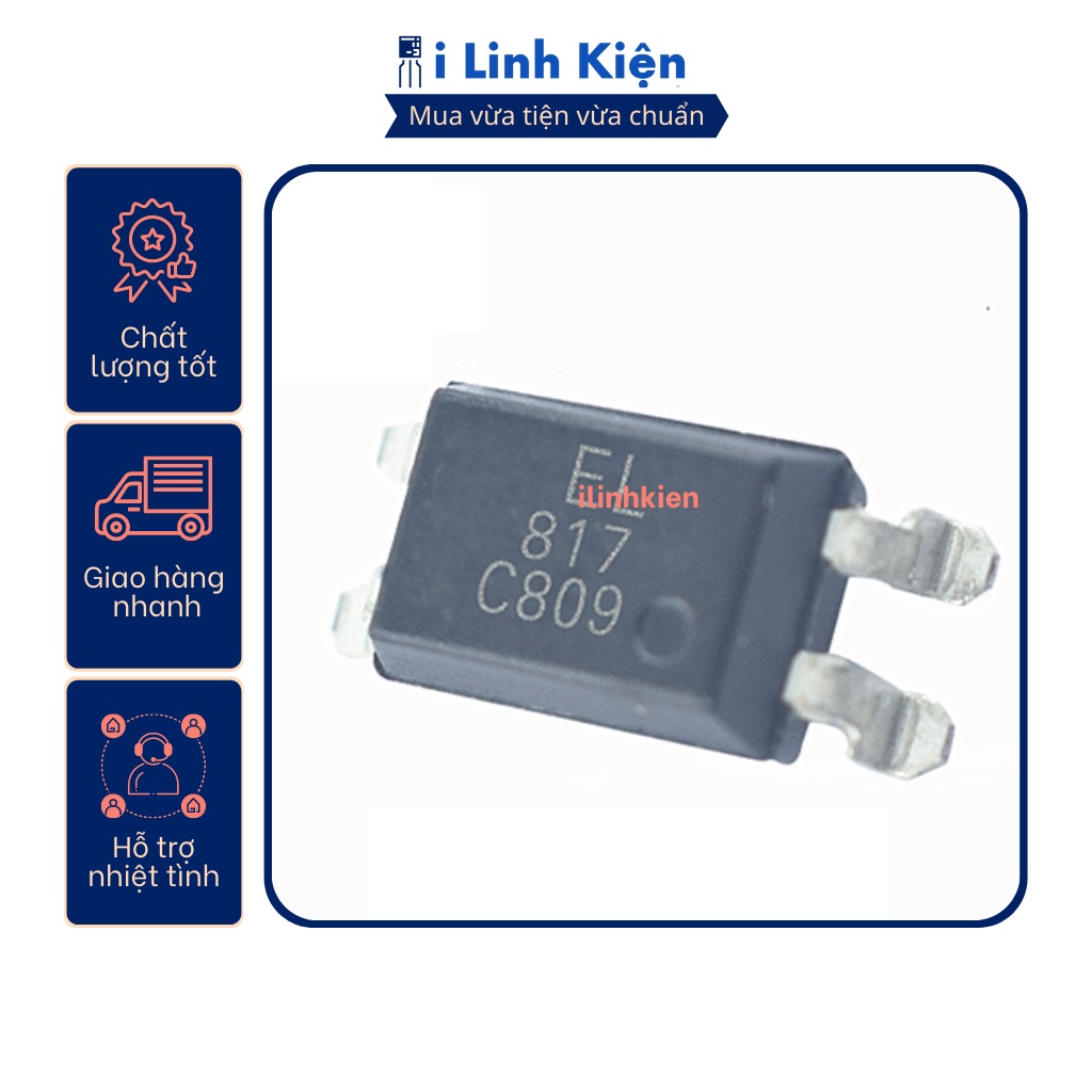 Ic quang EL817 EL817C SOP-4/DIP-4 chính hãng Everlight