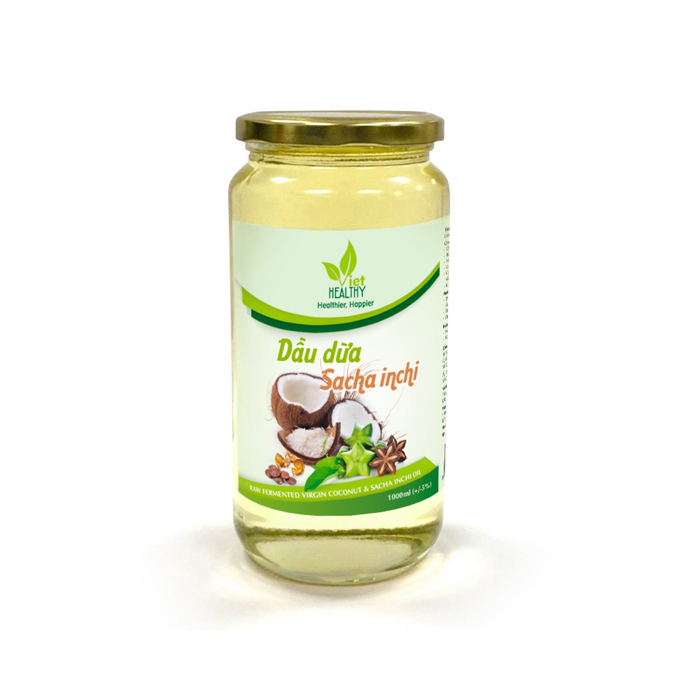 Dầu dừa Sacha Inchi Viethealthy 1 lít