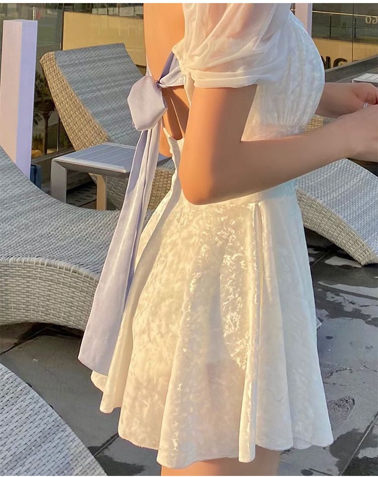 Đồ Bơi Một Mảnh Vải Nhung Phong Cách Hàn Quốc 2021 | BigBuy360 - bigbuy360.vn