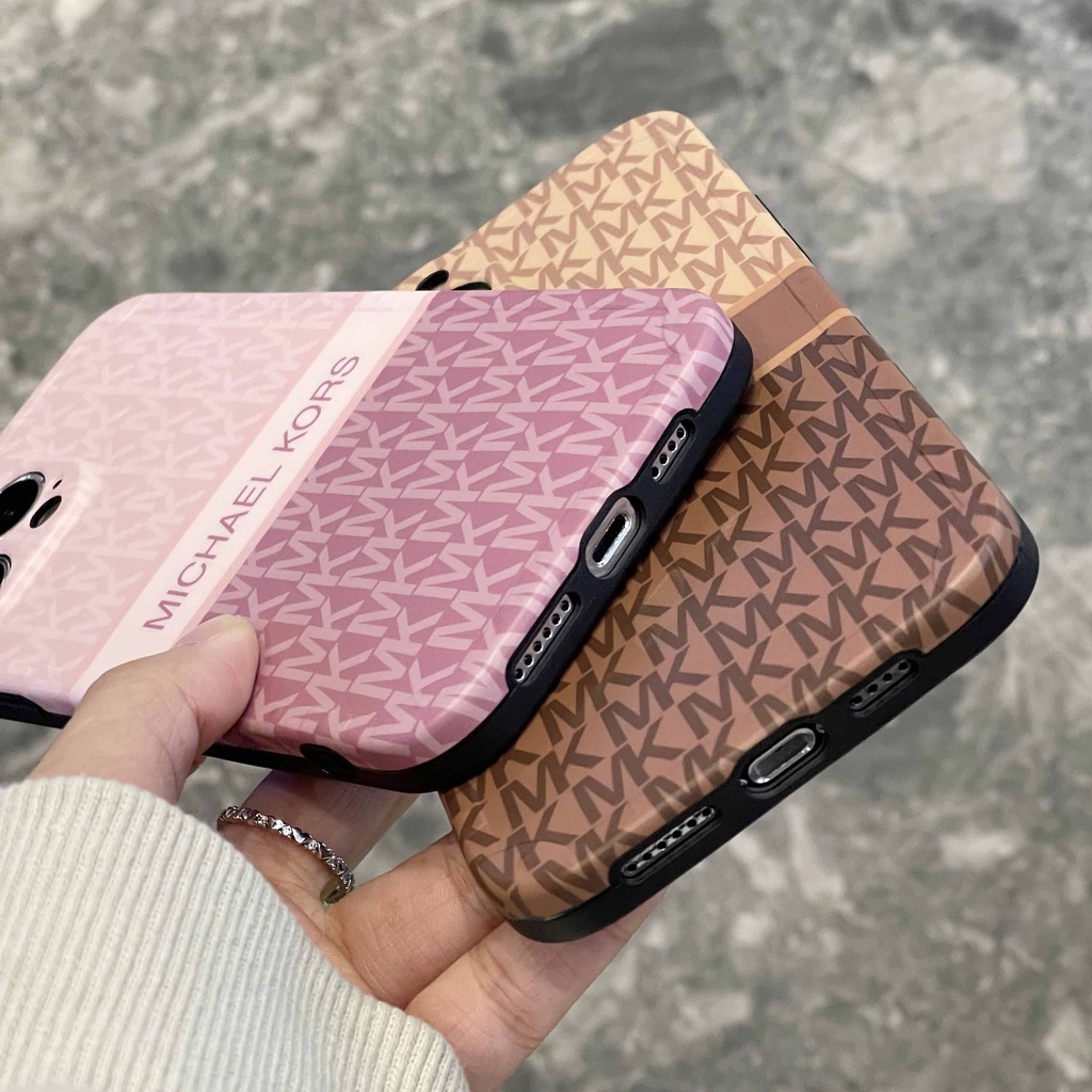 Ốp Điện Thoại Màu Hồng Thời Trang Cho iPhone 14 13pro max 12pro 11promax