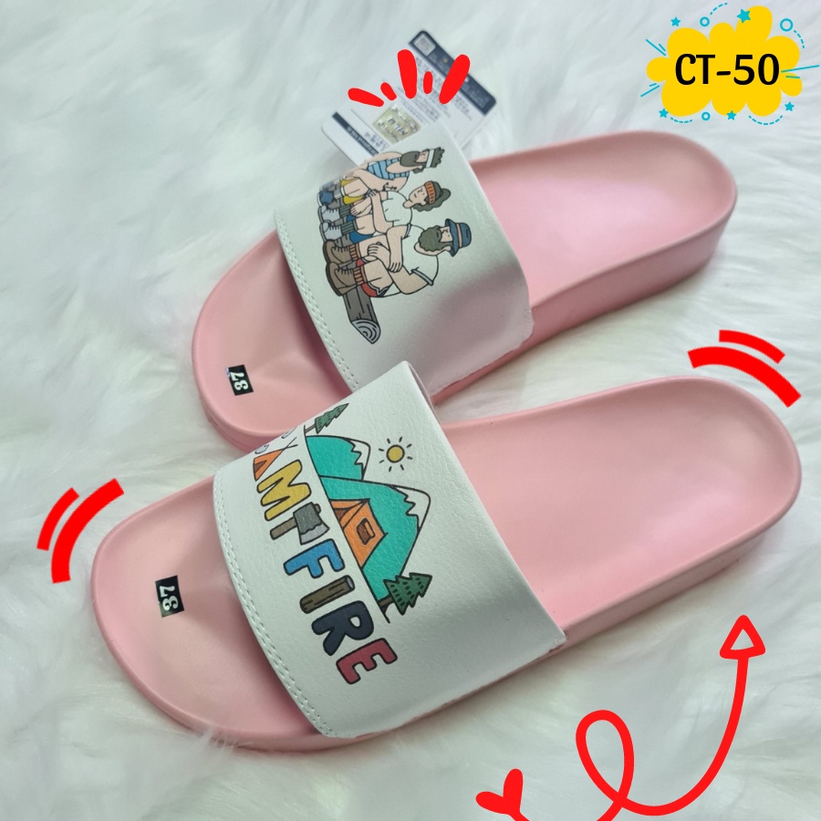 Dép quai ngang nữ MLB thời trang cao cấp CT50