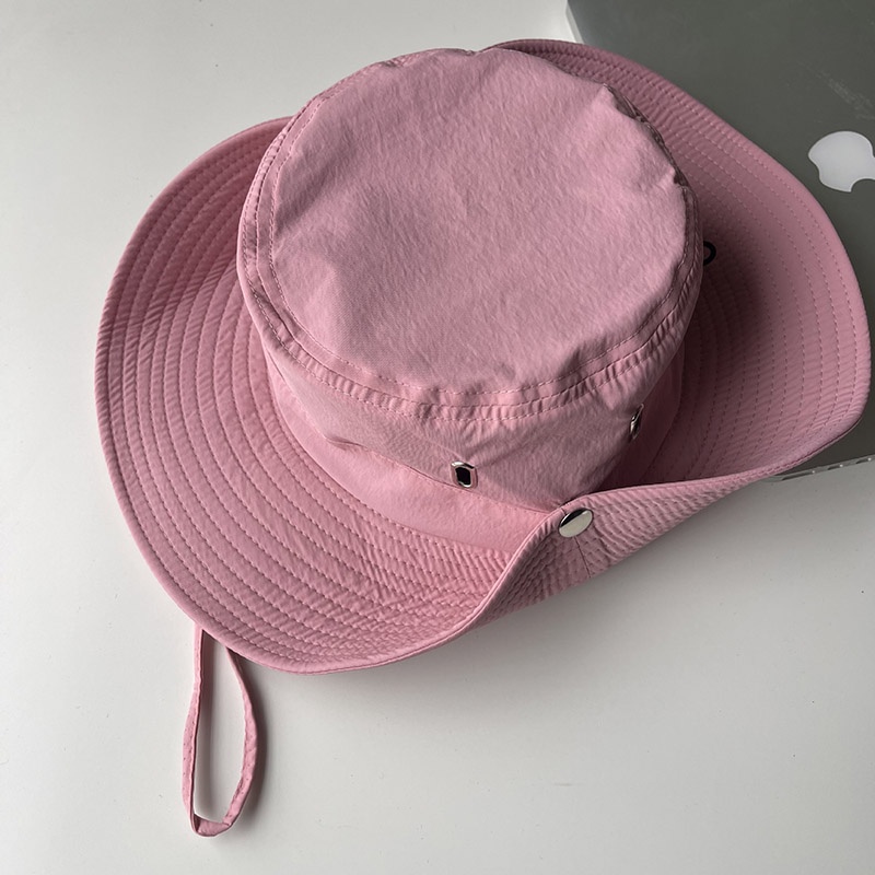 uốn nếp mũ cao bồi miền tây Dành Cho Nam Nữ Unisex chống nắng mũ xô
