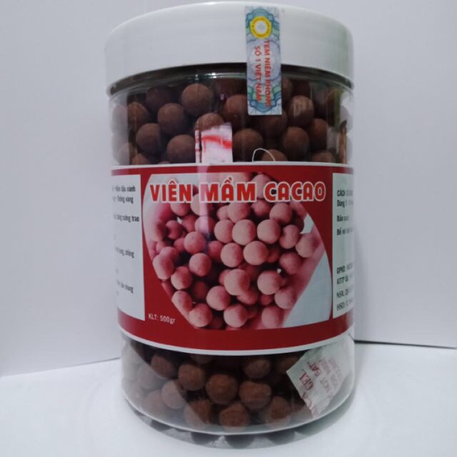 500gr Viên Mầm Đậu Nành Cacao nguyên chất