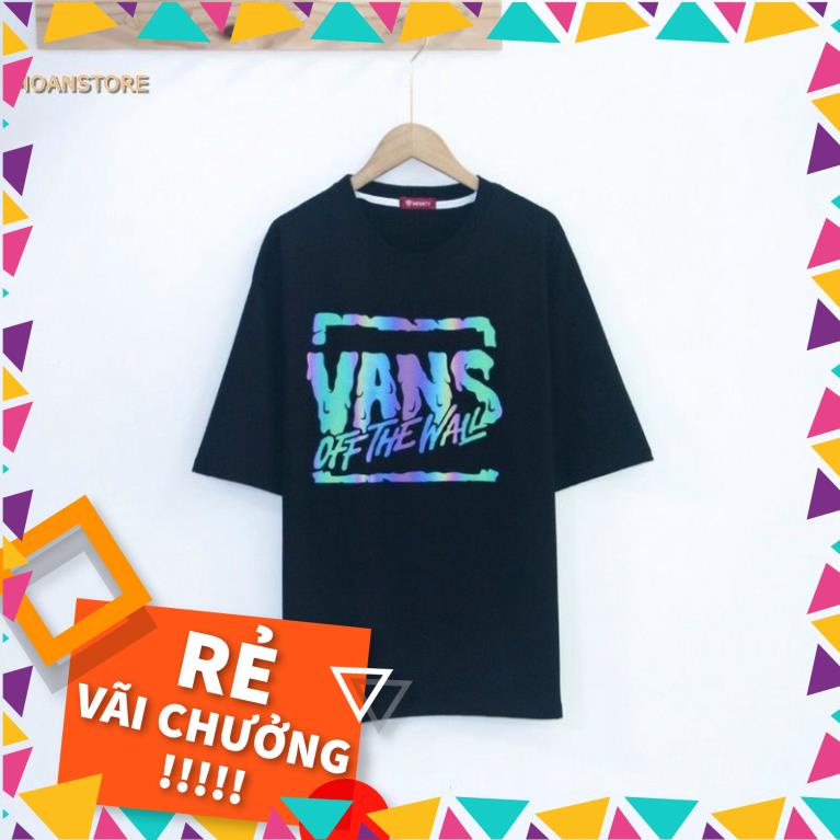 Áo phông, áo thun phản quang nam nữ tay lỡ unisex form rộng  VANS | BigBuy360 - bigbuy360.vn
