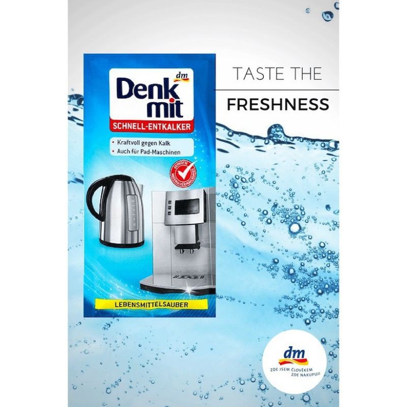 BỘT TẨY CẶN CHO ẤM SIÊU TÔC, BÌNH THUỶ GIỮ NHIỆT DENKMIT