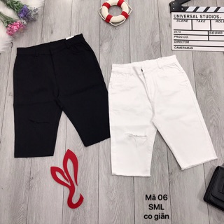Quần ngố jeans kaki