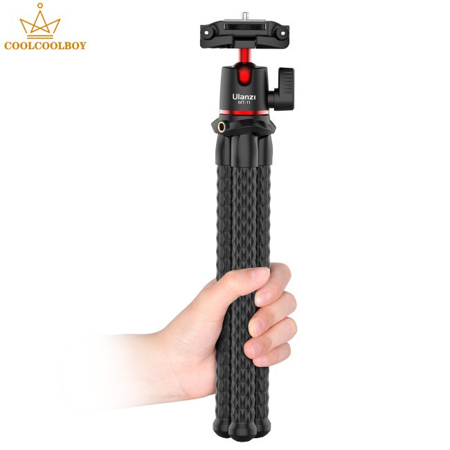 Chân Tripod Ulanzi Mt-11Flexible Bạch Tuộc 2 Trong 1 Cho Máy Ảnh Dslr Slr 1 / 4