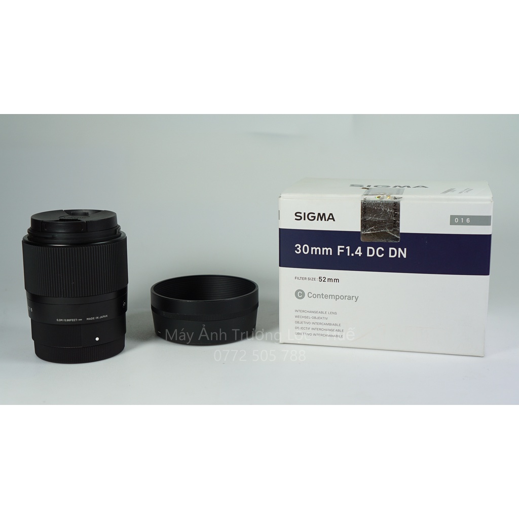 Ống kính sigma 30 1.4 cho máy ảnh Sony crop