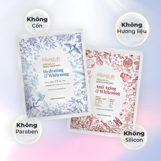 Mặt nạ dưỡng da Miung Lab trắng hồng ,căng mịn (bản cải tiến 1 hộp 8M)