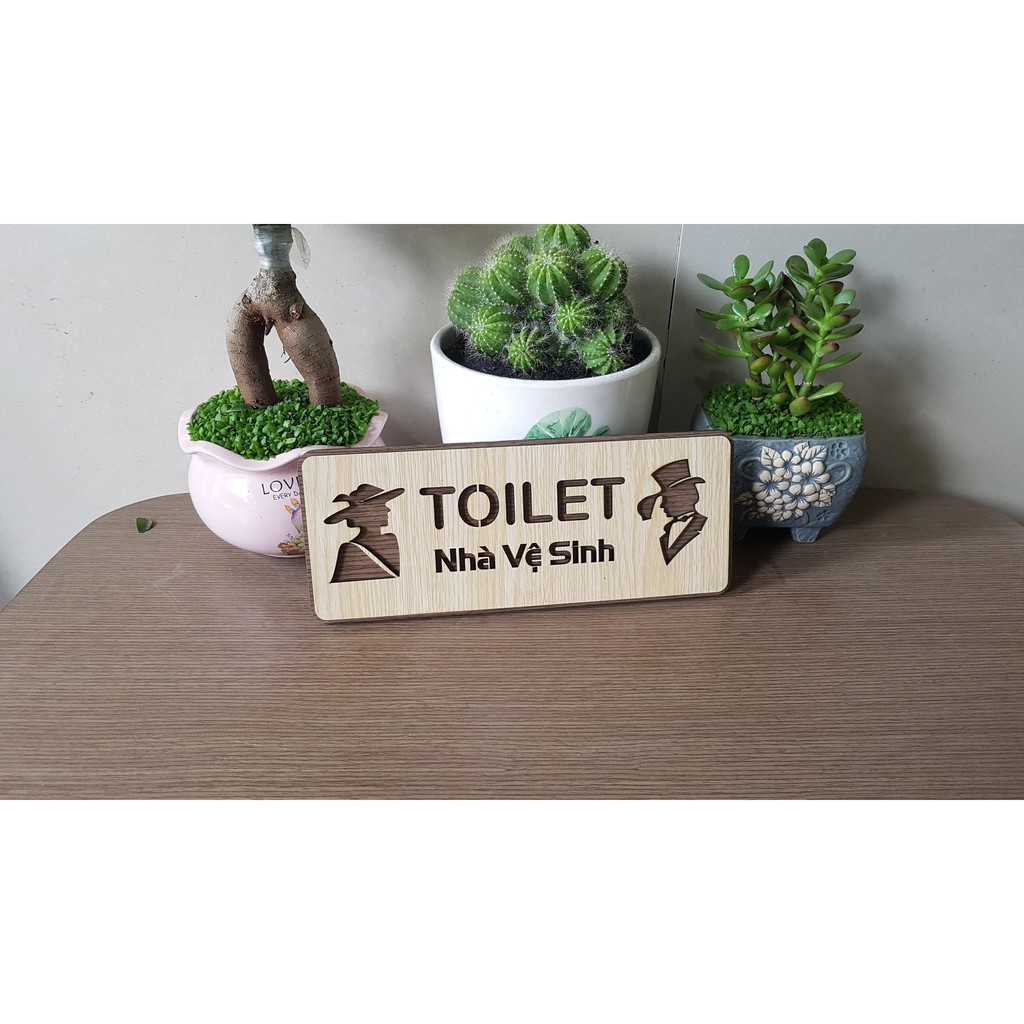 Bảng Trang Trí Phòng Tắm - BẢNG WC SIÊU RẺ
