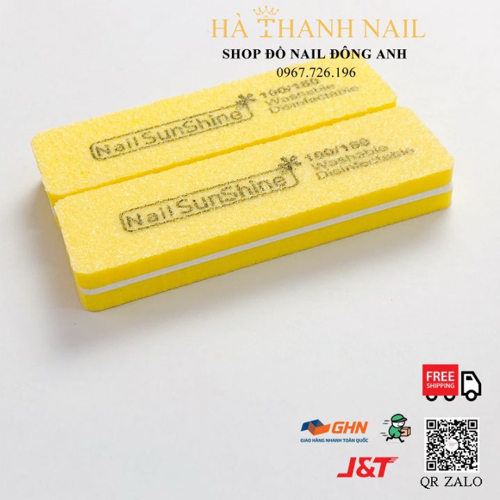 Phào Vuông SunShine 100/180 , Phào 2 Mặt Chà Móng , Bufer Chà Móng Nhám Mịn