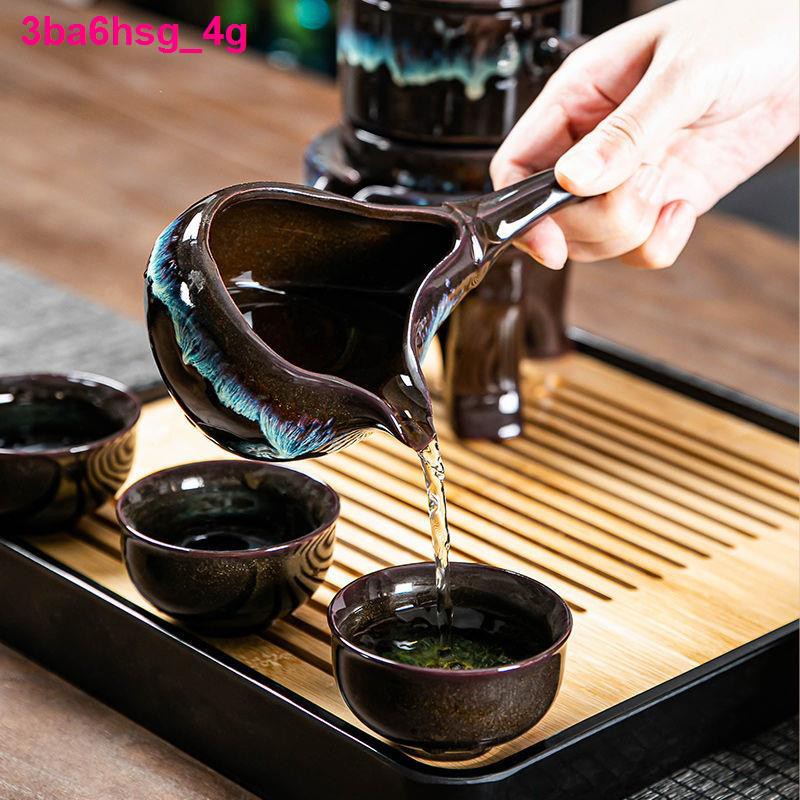 bàn sắtlười đặt lò thay đổi chế tạo máy pha trà tự động văn phòng tại nhà Ấm tách Kungfu gốm sứ cao cấp