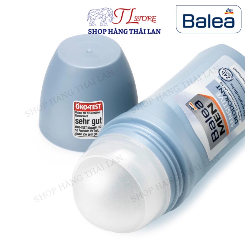 Lăn Khử Mùi Balea Lăn Nách Nam Nữ Đức Ngăn Mồ Hôi 48h, Khử Mùi 24h Lọ 50ml
