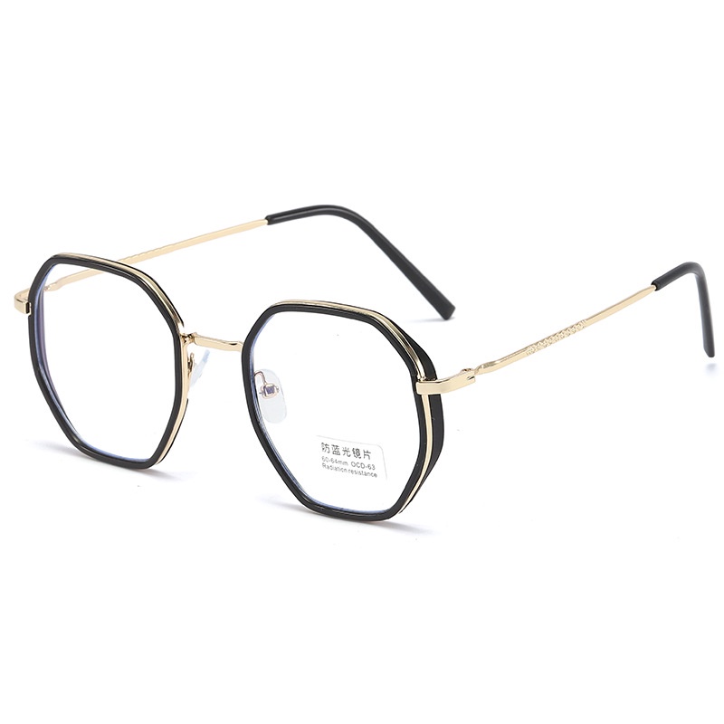 Mắt kính gọng kim loại chốn ánh sáng xanh cá tính