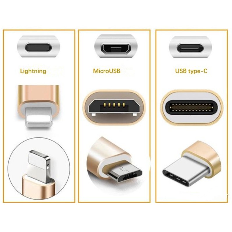 Dây Cáp Sạc Nhanh Lightning Micro USB Cho iPhone Airpods Airpod iPad Samsung Huawei OPPO Xiaomi Tai Nghe Bluetooth i12