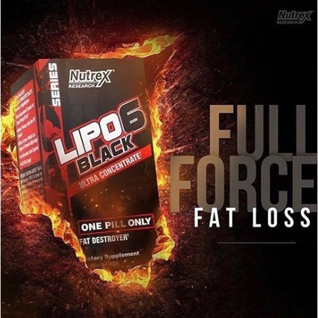 Viên Giảm Mỡ Nutrex LIPO 6 BLACK (60 Viên)