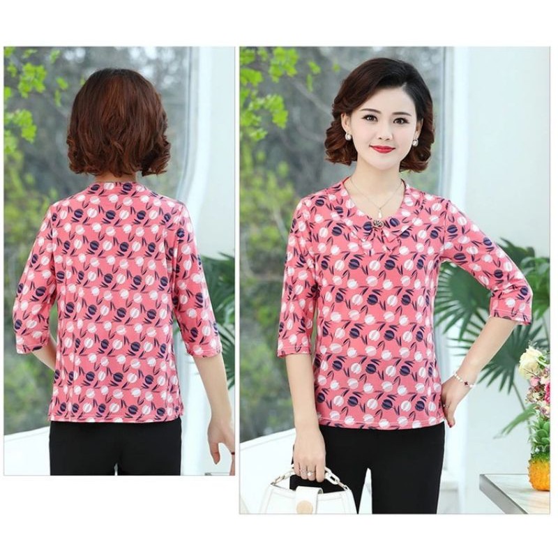 ÁO KIỂU NỮ TRUNG NIÊN_ ÁO SƠ MI TRUNG NIÊN KIỂU DÁNG SANG TRỌNG CHO BÀ CHO MẸ