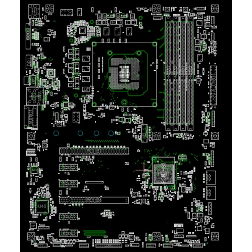 Sơ đồ mạch Boardview MS-7B22 MS 7B22 dùng cho thợ sửa chữa