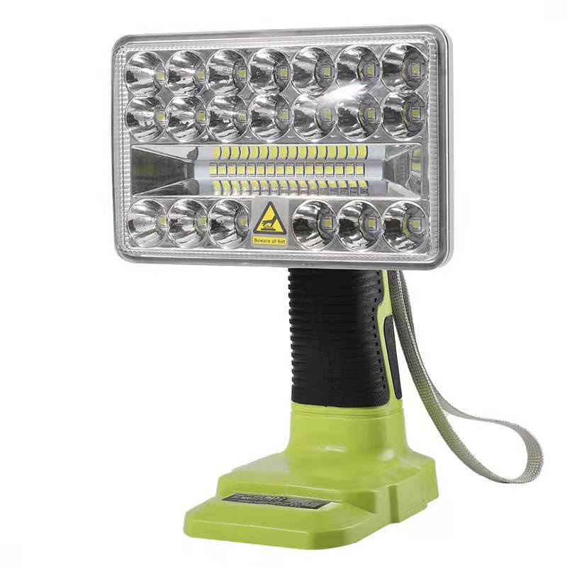 Đèn Pin LED Chiếu Sáng Ngoài Trời Cho RYOBI 18V Lithium Nickel One + Pin