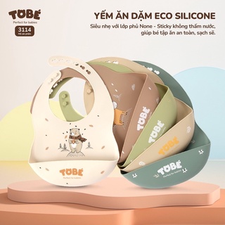 Yếm ăn dặm Eco Silicone To Bé