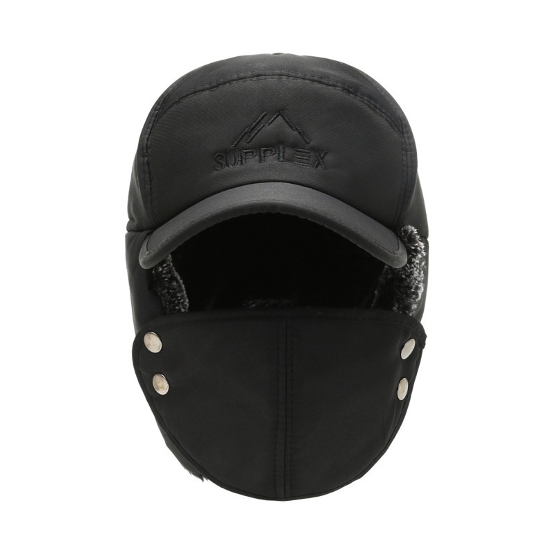 Winter warm hat with thick velvet lining for men and women