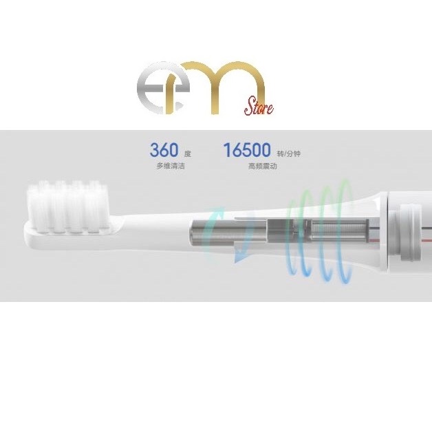 BÀN CHẢI ĐIỆN Xiaomi Mijia Sonic T300|T100 SẠC PIN