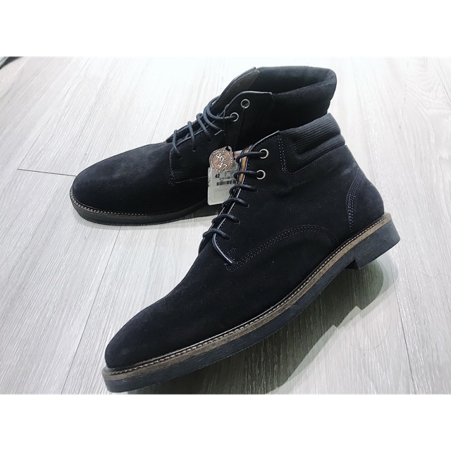 Giày da lộn Zara auth newtag size 42 - Ảnh thật