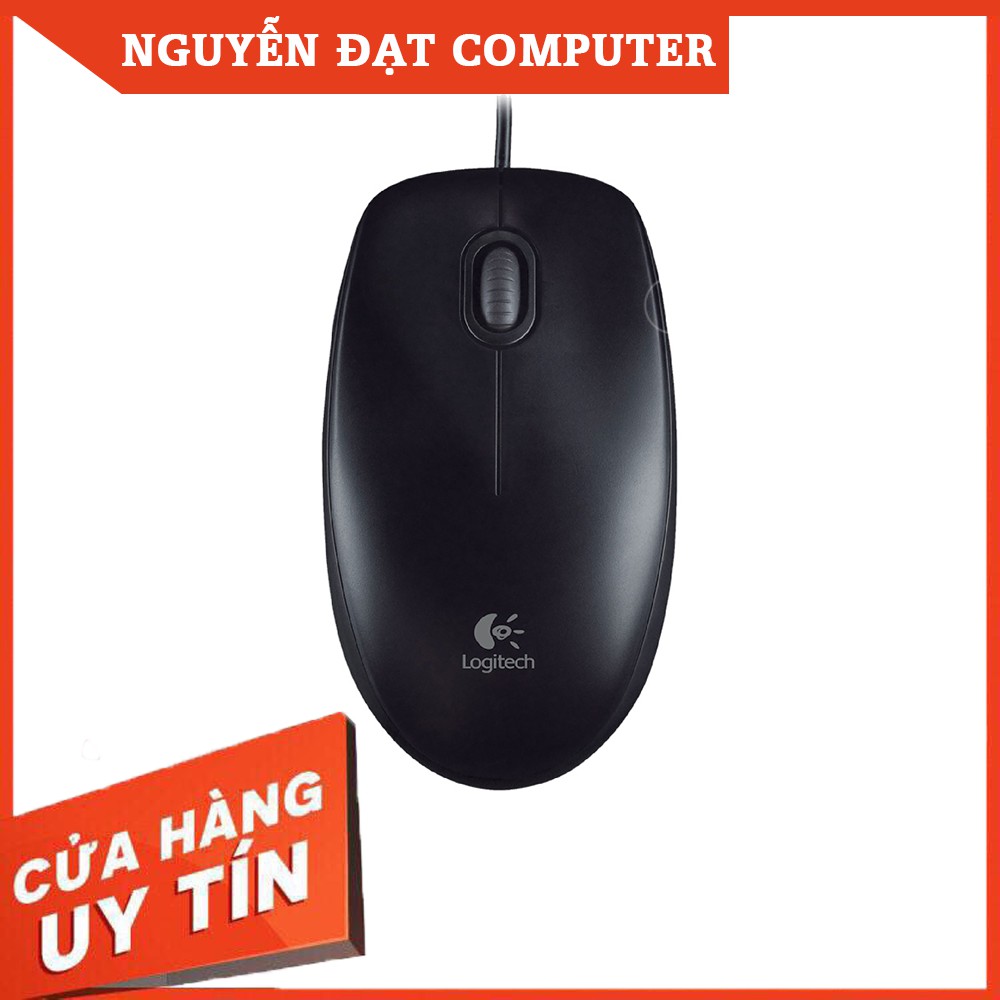 Chuột Có Dây Logitech B100 Hàng Chính Hãng Giá Rẻ - Chuột Máy Tính Giá Rẻ Bảo Hành 36 Tháng