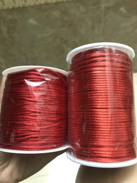 Cuộn dây dù tết vòng tay phong thủy,Dây dù đan vòng tay may mắn